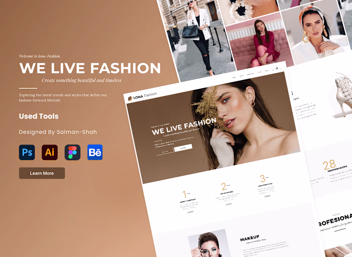 
LONA Fashion | E-commerce Website