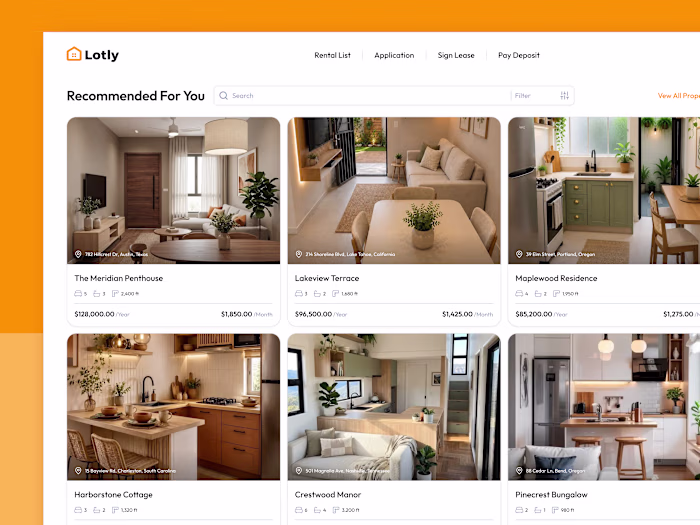Lotly: AI Tenant Screening UX for PropTech