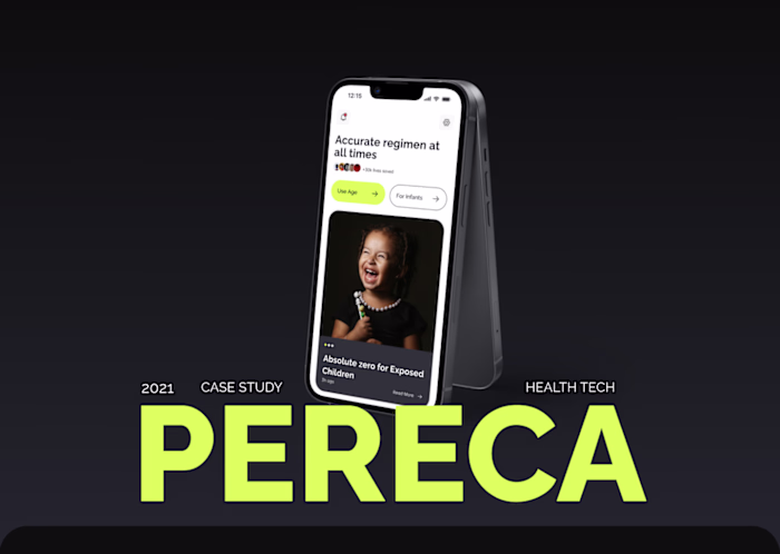 Pereca Mobile App - UI/UX Case Study
