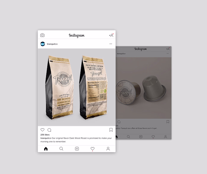 Tranquil Coffee Co. - Brand Package