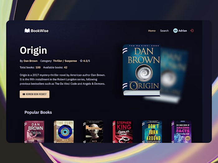 BookWise University Library Platform