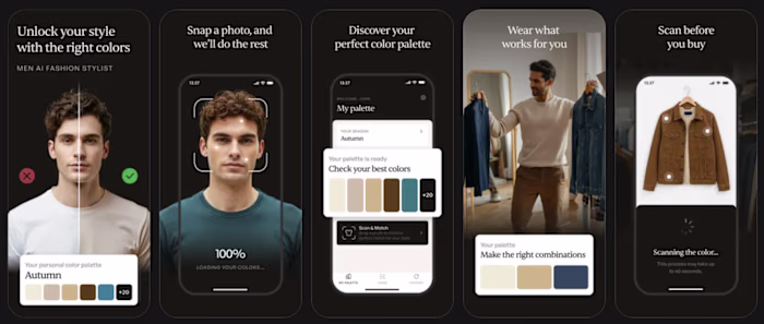 AI-Driven Men's Styling App Development