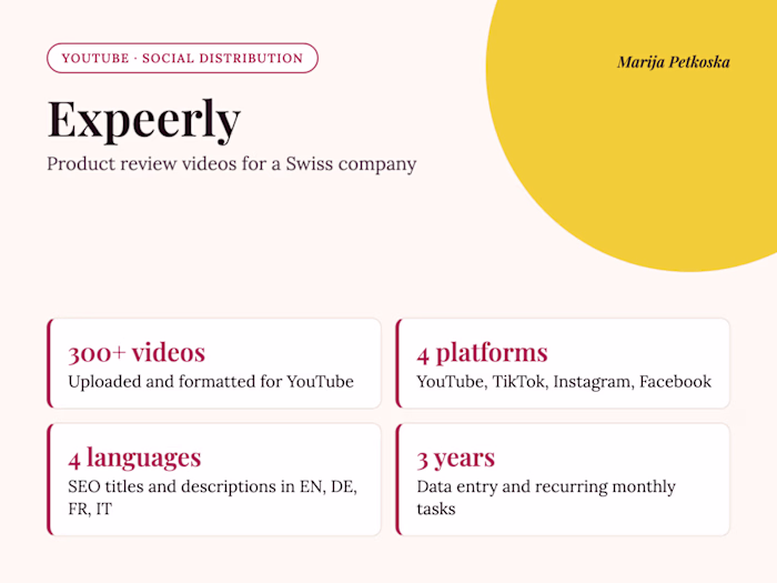 Expeerly: Product Review Videos on YouTube and Social