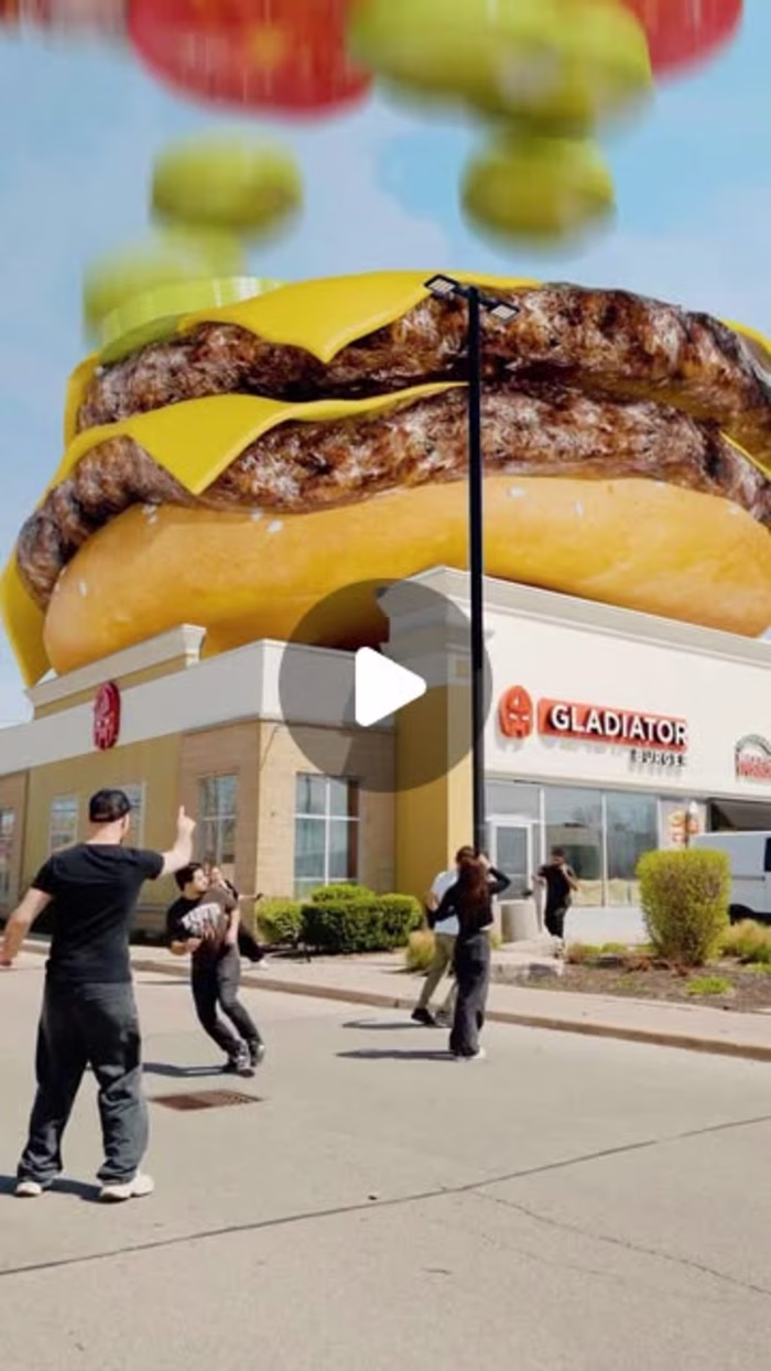 Social Media Campaign for Gladiator Burger's Etobicoke Opening
