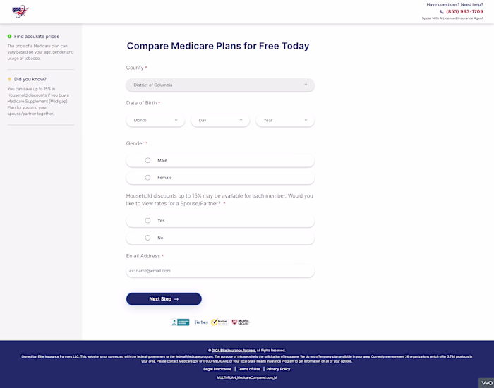 Form Field Rearrangement A/B Experiment
Problem: Analytics