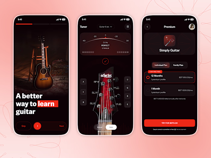 StringTune – Guitar Learning App