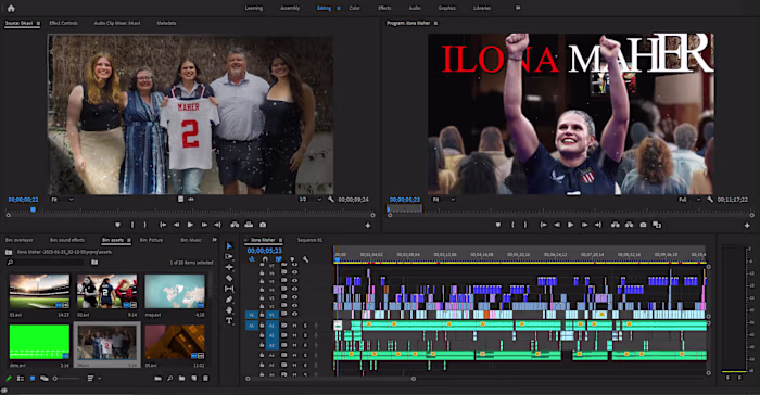 Video Editor and Creative Director