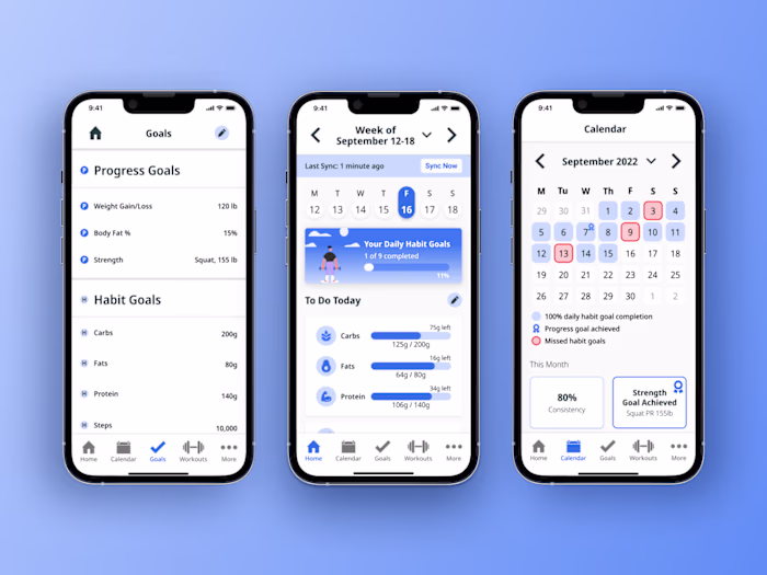 UX/UI Design - PocketCoach