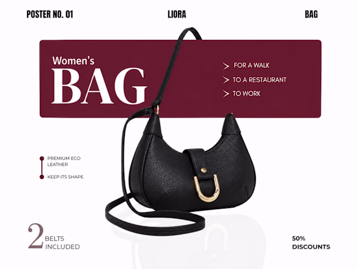 Women’s BAG — Product Advertisement
I