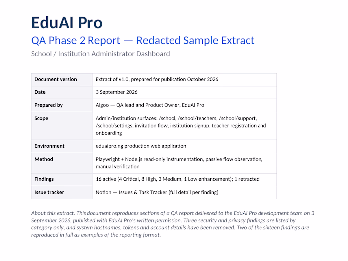 EduAI Pro is a live