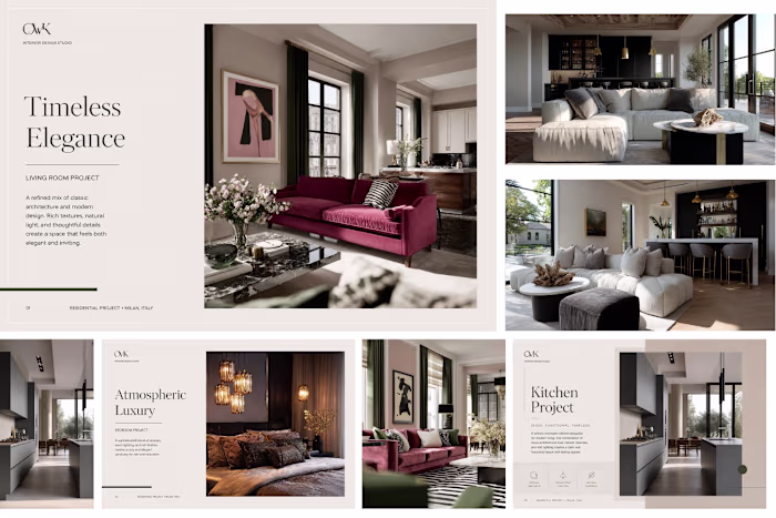 AI Interior Visuals & Presentation for Design Studio