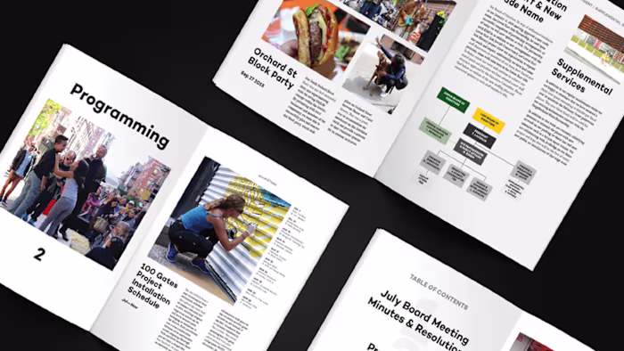 Lower East Side Partnership Brand Identity
