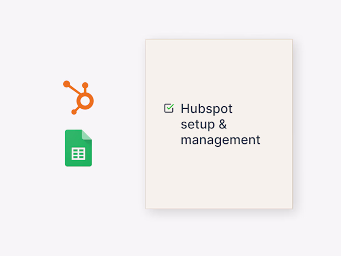 HubSpot CRM setup