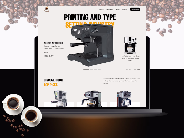 Fresh coffee