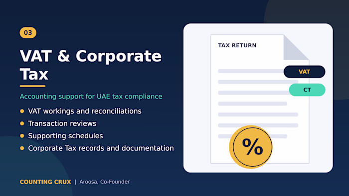 For UAE businesses, I provide