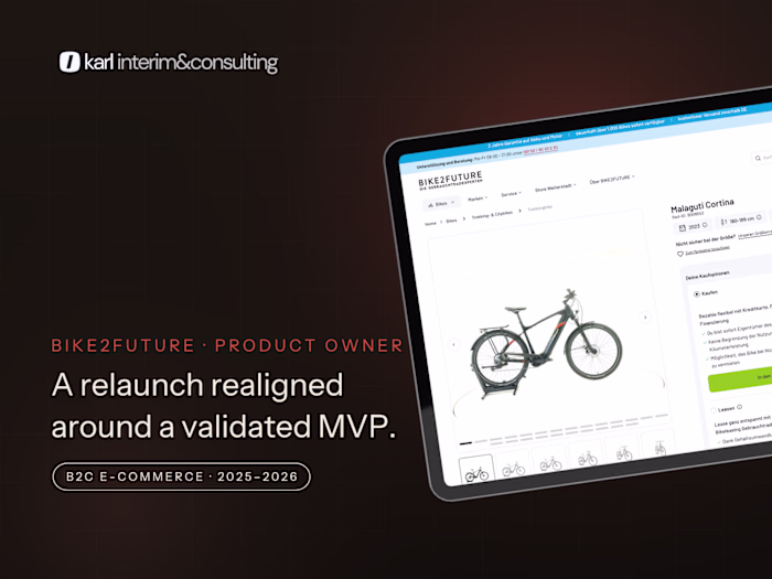 A Shop Relaunch Realigned Around a Validated MVP