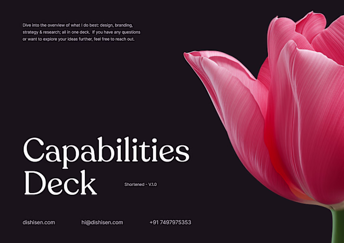 Capabilities Deck 