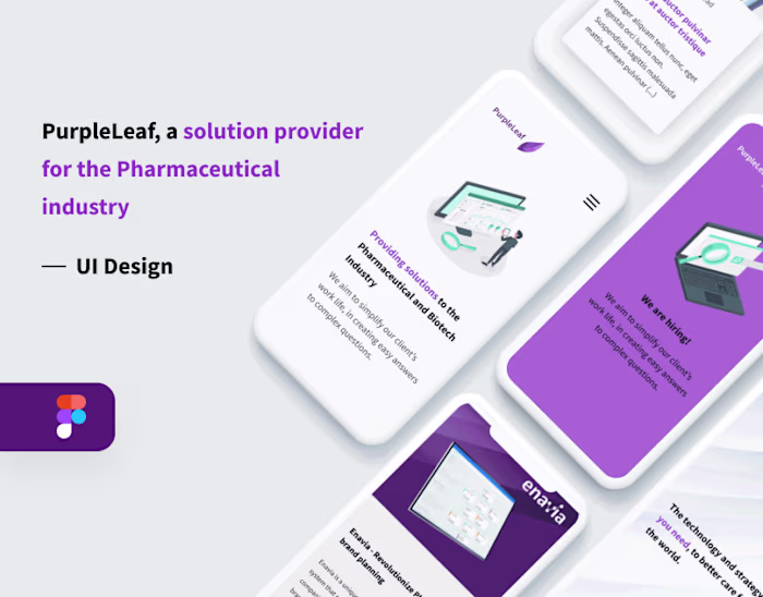 PurpleLeaf - UI Design