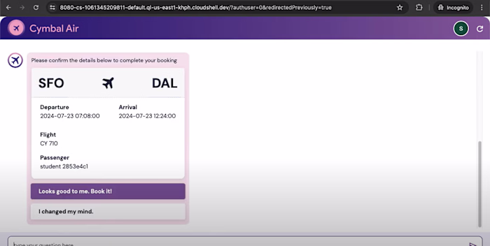 LLM + RAG Chat with AlloyDB and Vertex AI