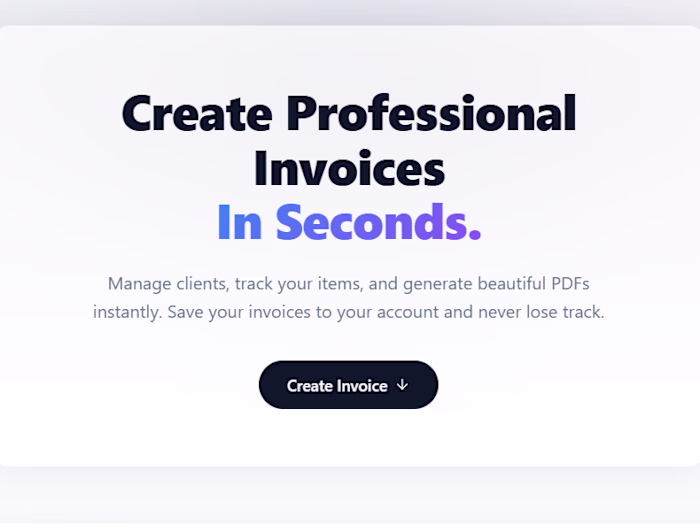 Just shipped SwiftBill, a full-stack