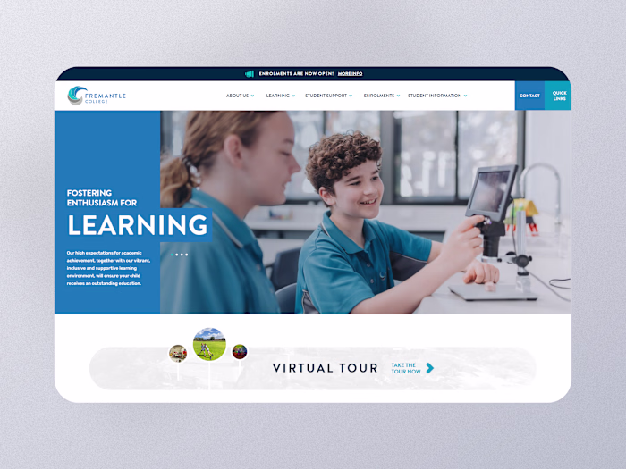 WordPress Development: Fremantle College
Fremantle College