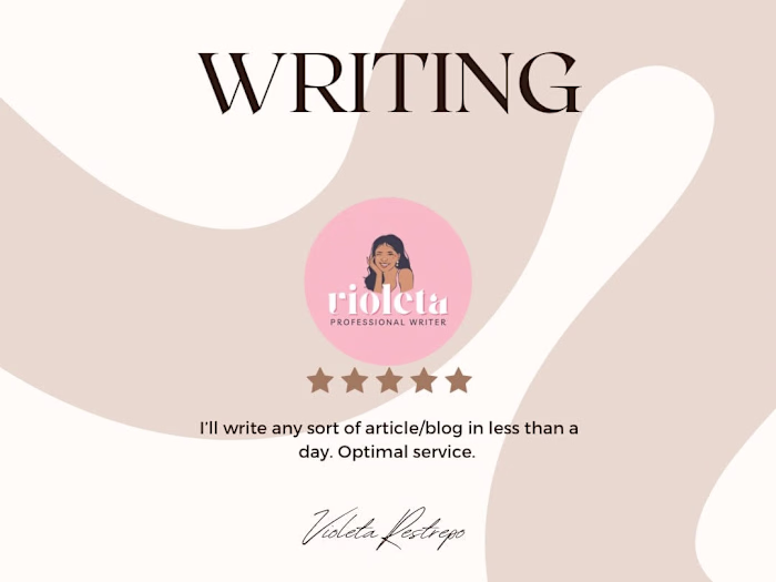 Blog writing