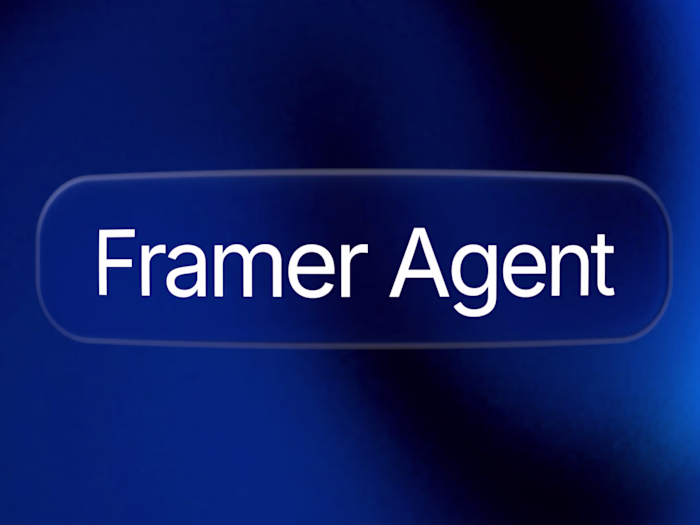 Framer Agent deserved a proper