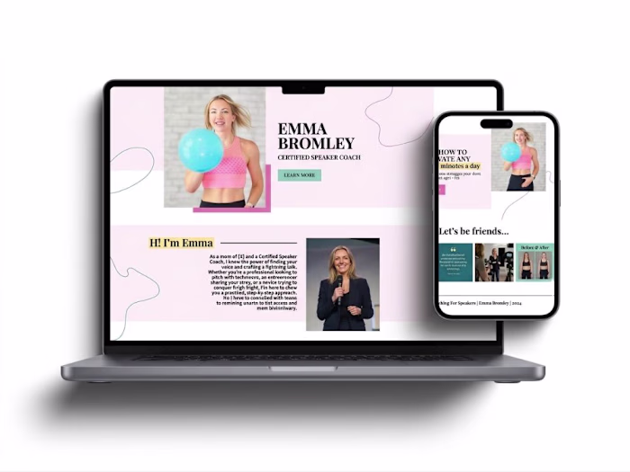 Clean & Modern Website Design
A