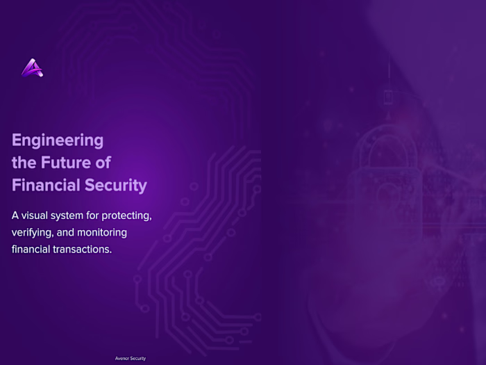 Avenor Security — Financial Security Visual System