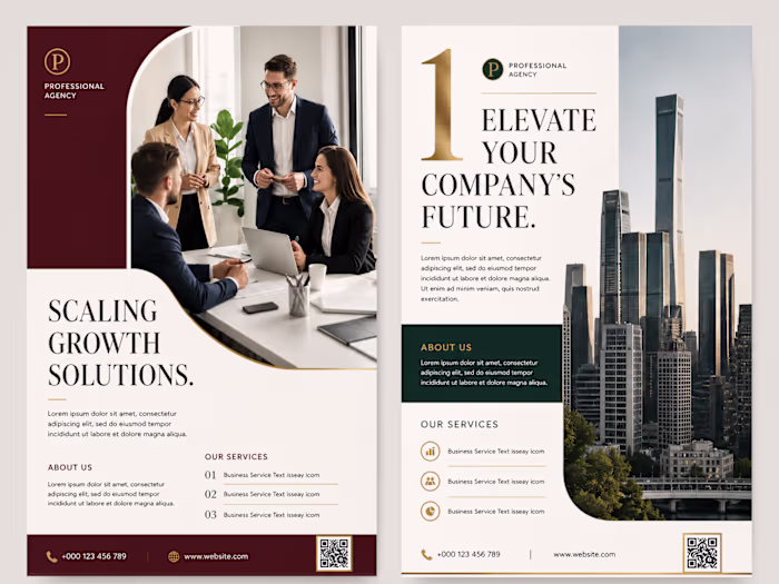 Elegant Business Flyer & Company