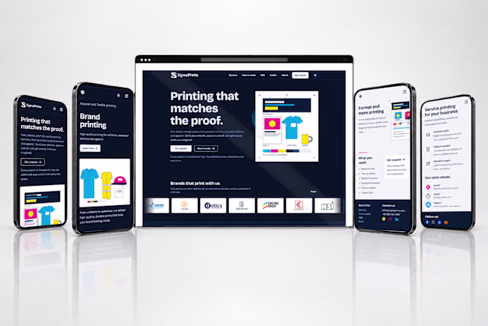 SigmaPrinto's WordPress site was slow