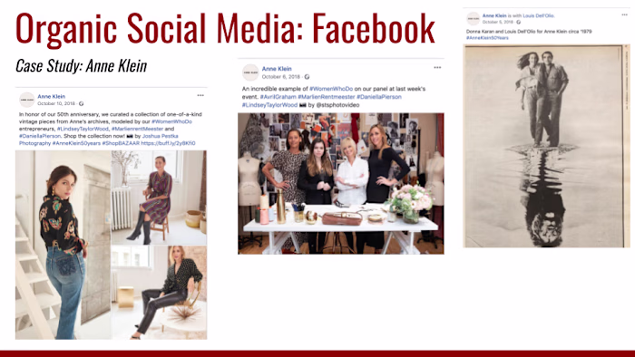 Organic Social Media