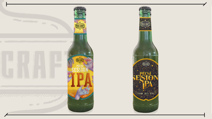 Logo Design for Pécsi Sör Session IPA
