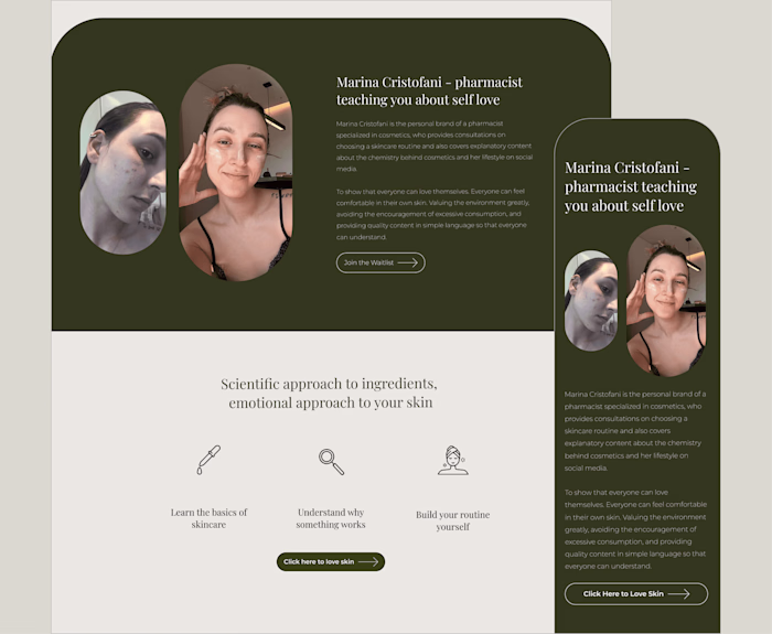 Marina Christofani – 60% conversion rate in 2 weeks
