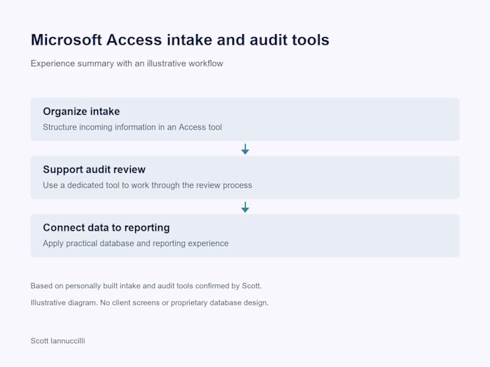 Microsoft Access Intake & Audit Tools