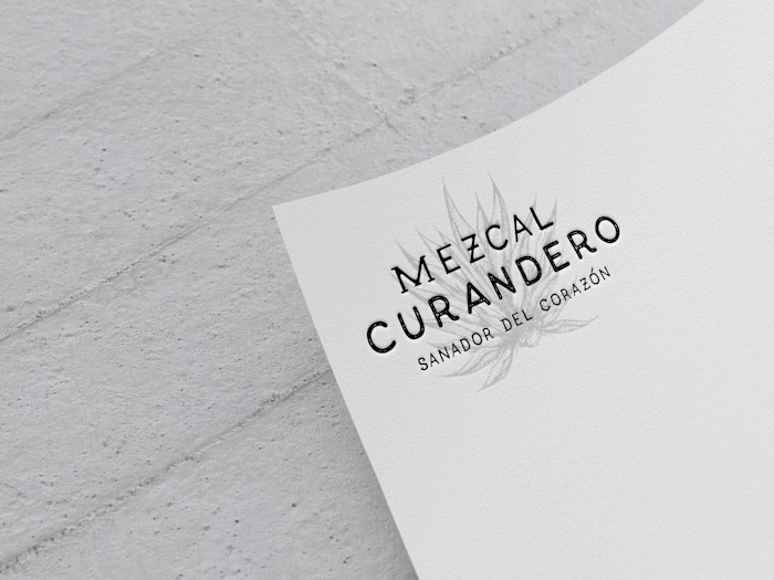 Mezcal Curandero Logo and Branding