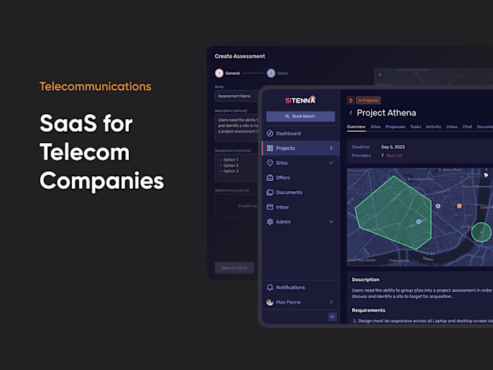 SaaS Solution for Telecom Companies