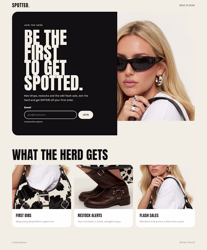 Newsletter Signup Pages That Sell