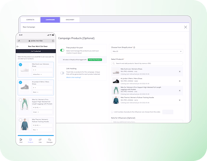 Pixlee | Building a Gifting tool for Influencers
