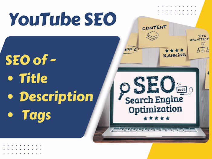 Basic SEO for 5 YouTube Videos