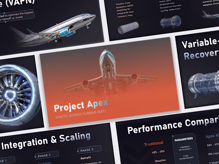 Pitch deck for an innovative