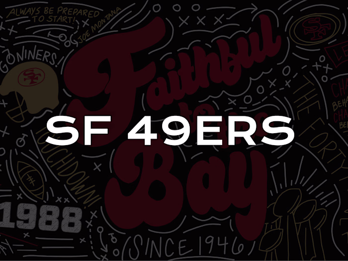 San Francisco 49ers Mural 