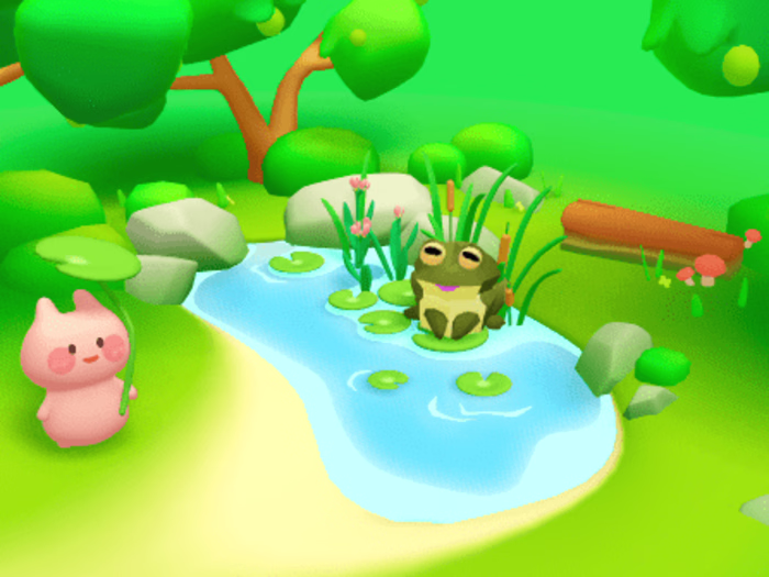 Forest Lake Sounds and Animation
