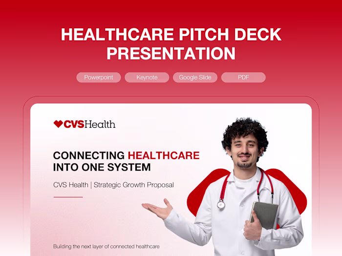 Investor-ready Healthcare Pitch Deck Case Study