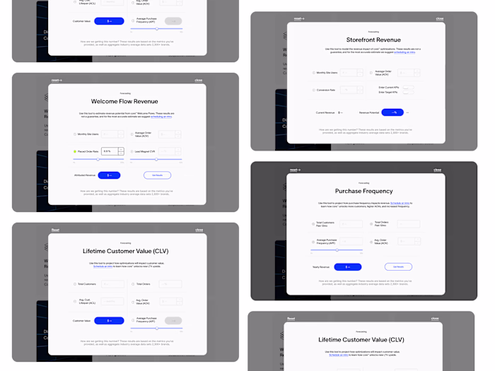 WEBFLOW E COMMERCE CALCULATOR