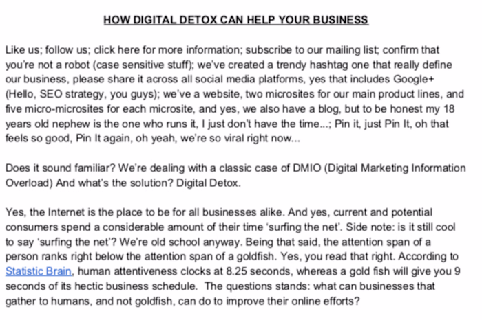 How Digital Detox Can Help Your Business