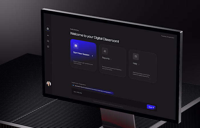 AI Digital Classrooms —Web App for Teachers & Student