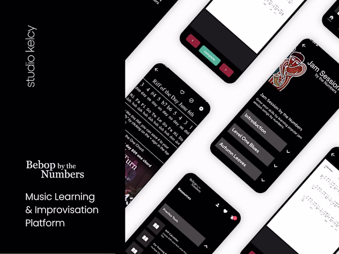 Bebop by the Numbers: Music Learning Platform
