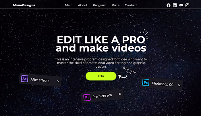 Course selling Website