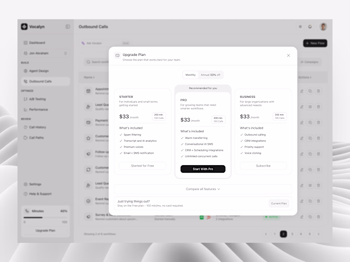 Just designed a Pricing &
